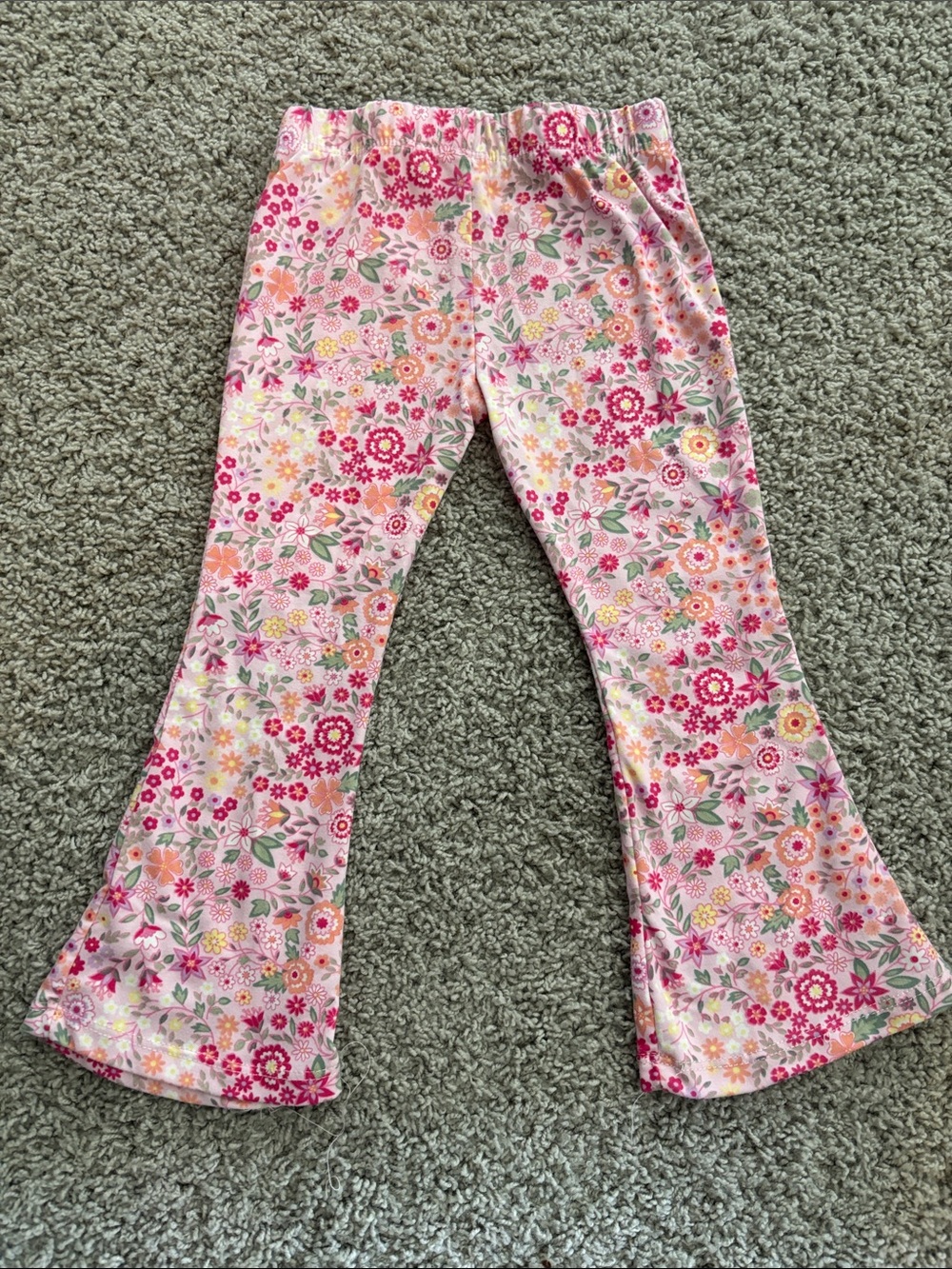 btween Pink Ribbed Flutter Sleeve Top - Picture 4 of 4